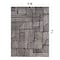 World Rug Gallery Contemporary Boho Stripes Non Shedding Soft Area Rug 5' x 7' Black 396BLACK5x7 - alternate 5